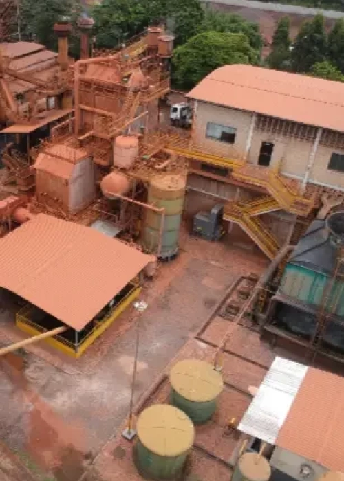 Implantação da termoelétrica na Siderúrgica Alterosa, utilizando gases produzidos pelos altos-fornos