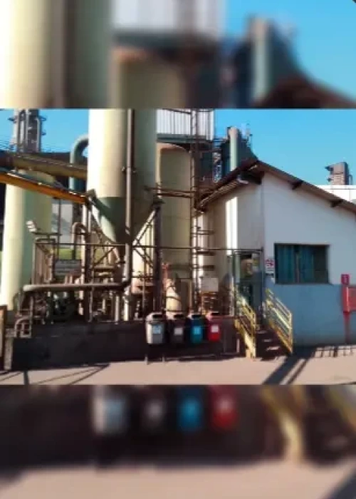 Início do tratamento de efluentes industriais&nbsp;gerados durante o processo produtivo (ETEI)